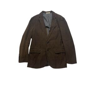 J. Crew mens medium Corduroy Brown Men's Blazer suit jacket vintage